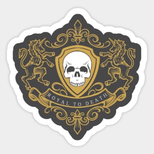 Skull Crown Sticker